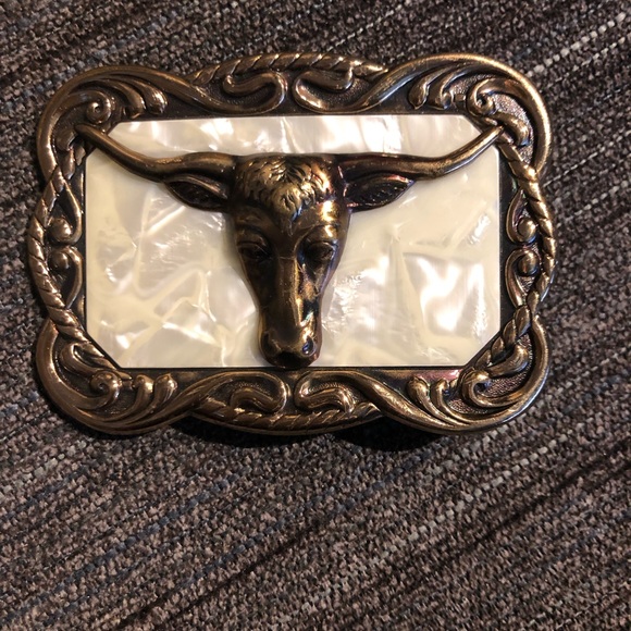 unbranded Other - Vintage Longhorn Belt Buckle